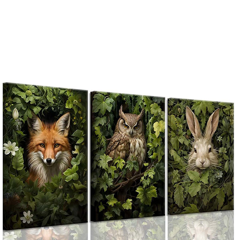 3 Piece Wrapped Canvas Print, 40 cm H x 30 cm W