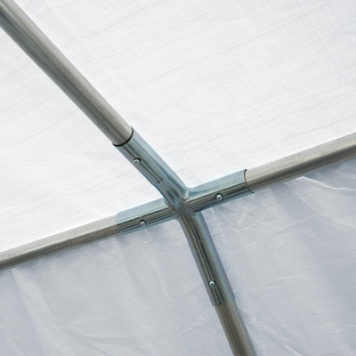 Jenifer 312'' W x 156'' D Steel Party Tent