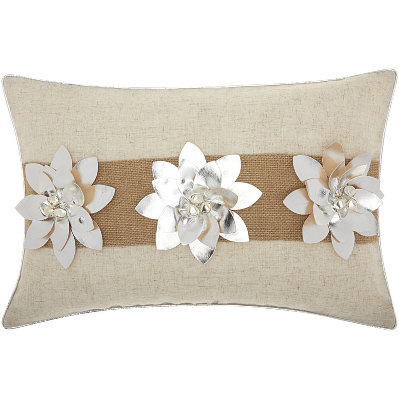 Throw Pillow, Silver