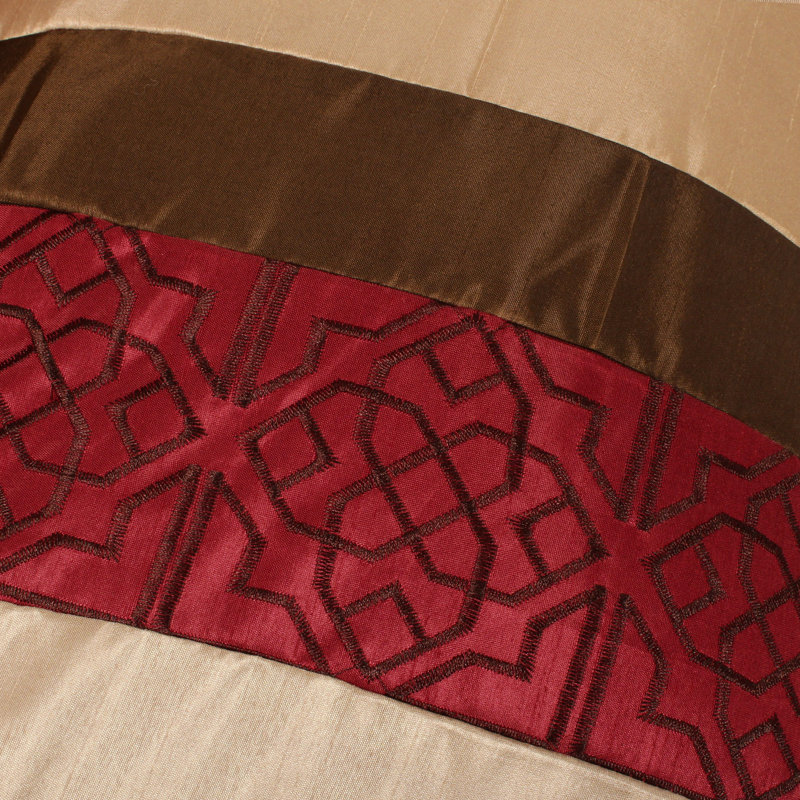 Geometric Shapes Comforter, King Comforter+ 6 Additional Pieces