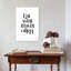 Eat Well Travel Often Elegant Modern Abstract Wall Art Print-135627462