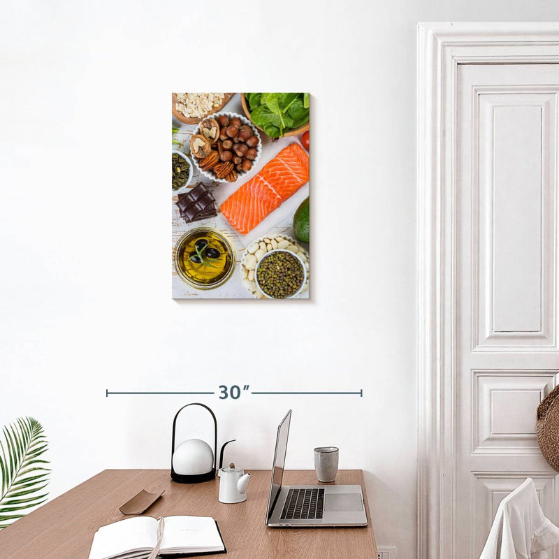 Yarlin Food For The Heart, 24" H x 16" W