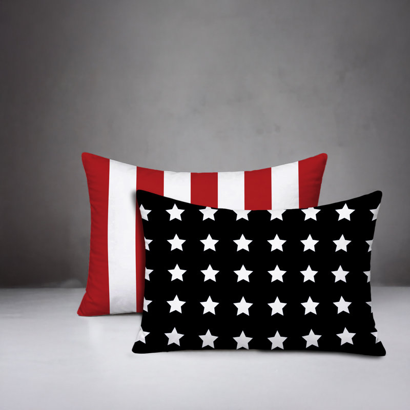 Coussin intérieur / extérieur Freedom, 25x18, Noir