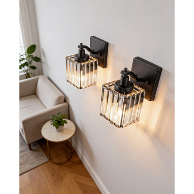 Ensemble de 2 appliques murales pour salle de bain Modern