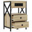 Bedside Cabinet 40 X 31 X 60 Cm Engineered Wood-690829353