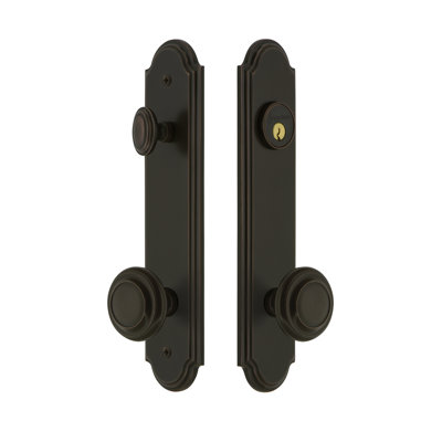 Complete Arc Entry Knob Set with Deadbolt