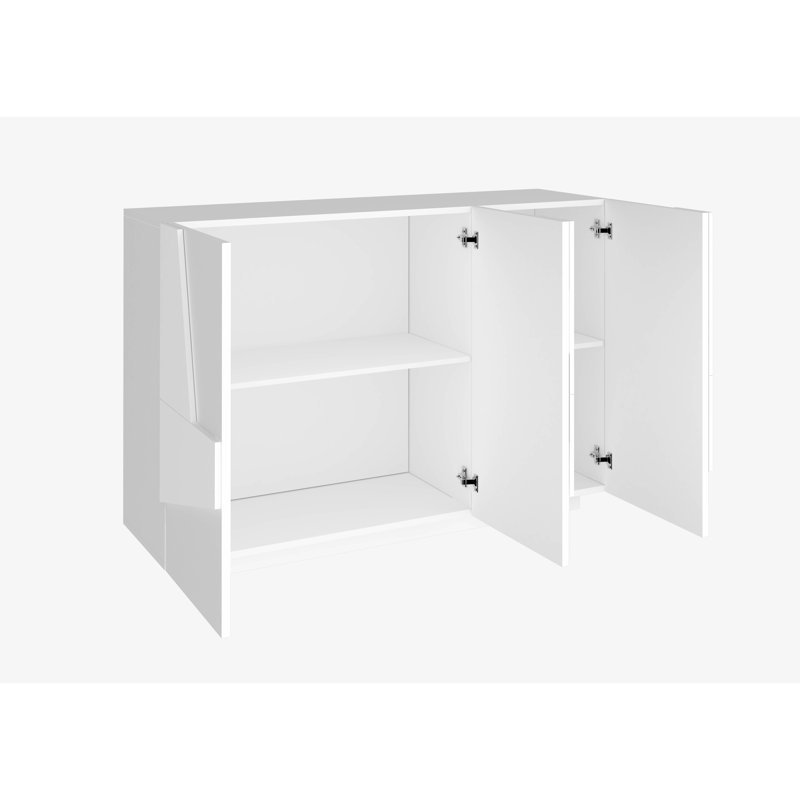 Longford 121Cm Wide Sideboard, White