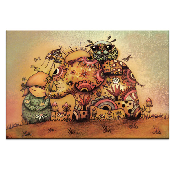 East Urban Home Wrapped Canvas Print | Wayfair.co.uk