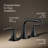 Tone Widespread Bathroom Sink Faucet, Three-Hole Bathroom Faucet with Clicker Drain, 1.2 GPM-70929561