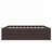 Solid Wood Platform Bed with Trundle, 2 Drawers, and Integrated Power Strip for Enhanced Functionality and Storage-569432147-569432144