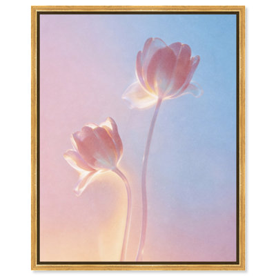 Iridescent Tulips Print by Oliver Gal