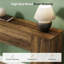 Table basse rustique, console robuste, table de couloir en bois