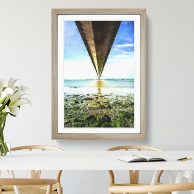 Humber Bridge - Picture Frame Graphic Art