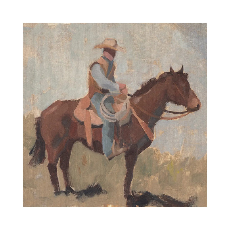 Ranch Hand I 1 Piece Wrapped Canvas Painting, 30.48 cm H x 30.48 cm W