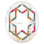 Miroir mural Hexagon Star Coastal-45486890-122103108