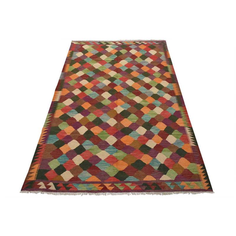 Robben One-of-a-Kind 6'10" X 9'8" New Age Wool Area Rug in Multicolor
