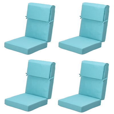 Lucy 4" Outdoor Seat / Back Cushion by Trule