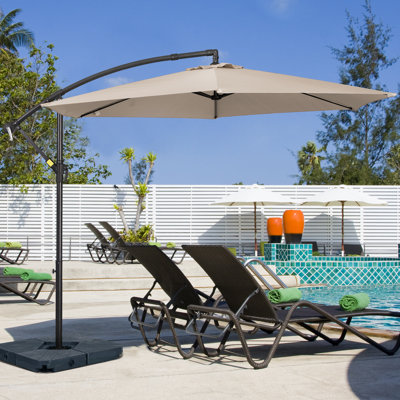 Parasol en porte-à-faux 120 po Ersheen