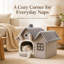 Lit pour chien et chat avec coussin chaud Luxury-135176116