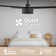 Breeze Collection Smart Indoor and Outdoor 52in 3-Blade Ceiling Fan with Remote Control Works With iOS or Android App