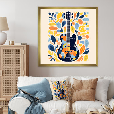 Bass Guitar Harmony - Fruits Wall Art