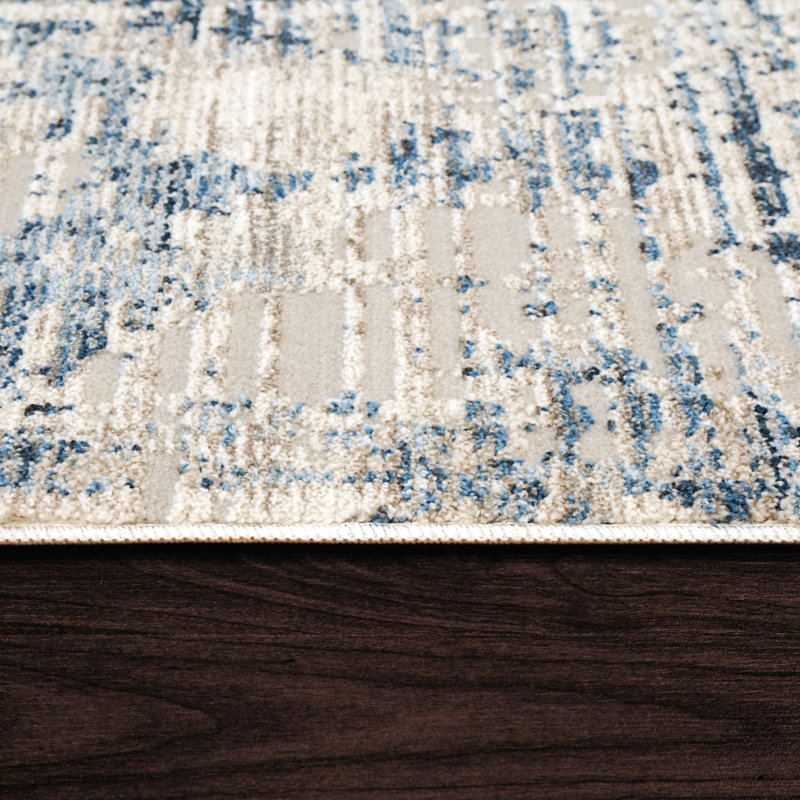 Darlotta Abstract Indoor Rug, Rectangle 9' x 12'7"