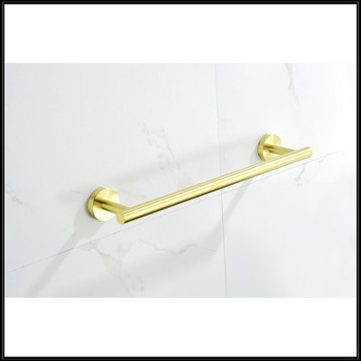 Ensemble de porte-serviettes de salle de bain 9 pièces en acier inoxydable
