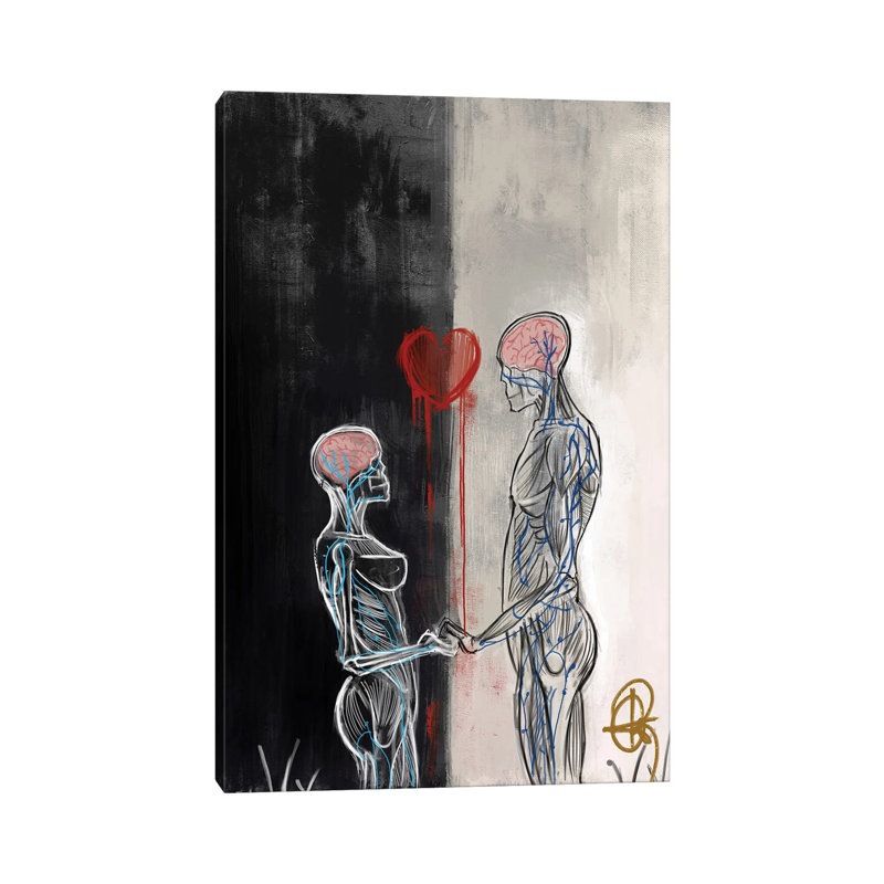Loving V. Virginia by Gordon Rowe - Print on Canvas, Wrapped Canvas, 66.04 cm H x 45.72 cm W x 3.175 cm D
