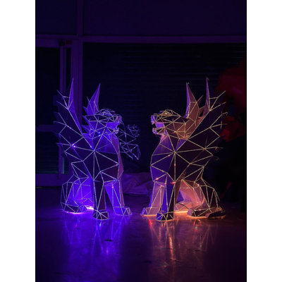 Statue de griffon mythique - XL