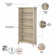 Salinas Tall 5 Shelf Bookcase - Set Of 2