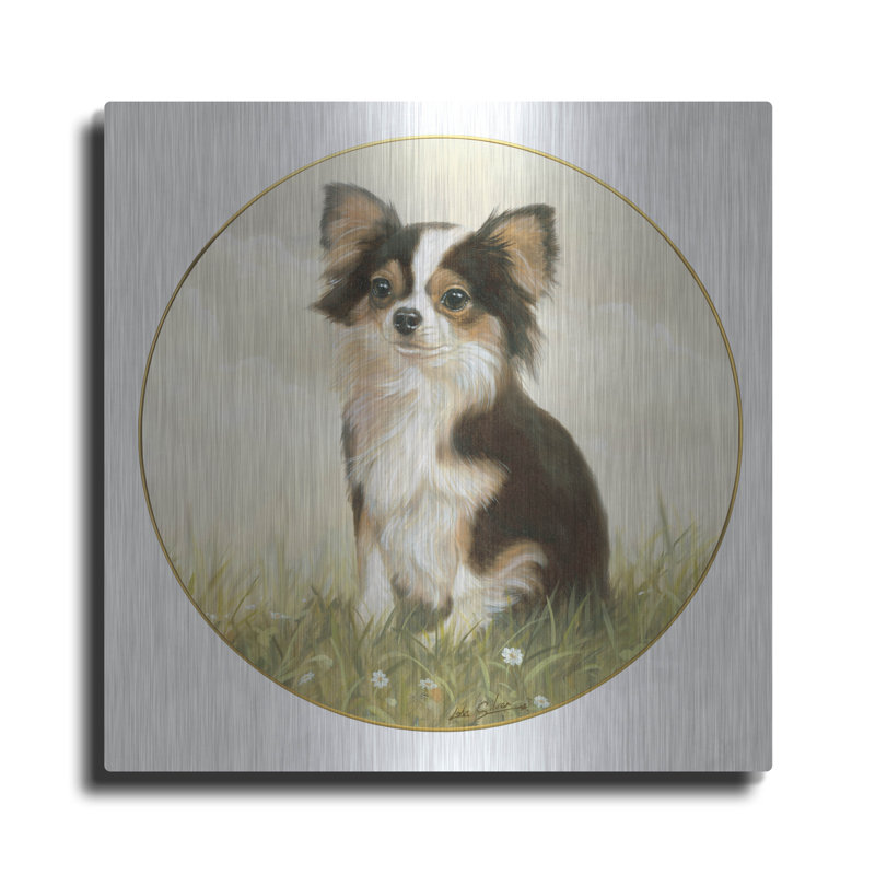 "Chihuahua Sentadito" par John Silver, H 36 po x l 36 po