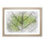 Lines of the Leaf in Abstract - Picture Frame Graphic Art Print-55761315-55761316