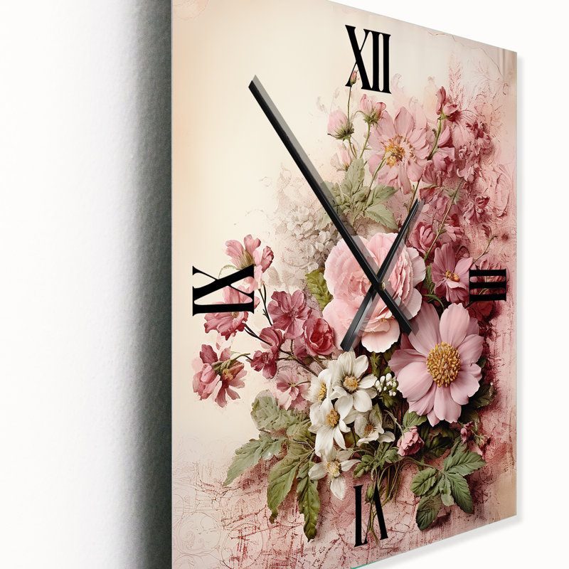 Horloge murale «Rose», Petit