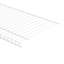 Tablette blanche ClosetMaid L 48 po x P 12 po en vrac (lot de 6)