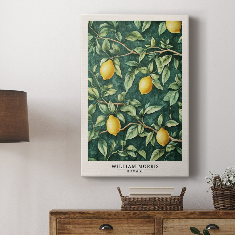 Wm Morris Series DCXLV - galerie sur mesure, H 18 po x l 12 po