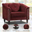 Ensemble de canapé de salon en microfibre 2 pièces-105503185