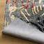 Tapis gris anthracite lavable à la machine Merzglyphs by Katie Merz-1408809015