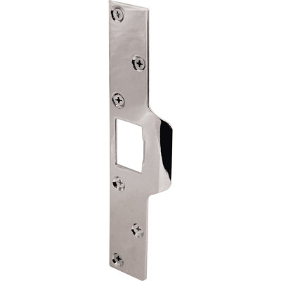 Verrou de sécurité maximal, 1-1 / 4 po x 7-7 / 8 po, acier, chromé (paquet de 1)