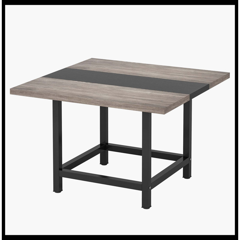 Table de salle à manger carrée 39 po x 39 po x 29 po Farmhouse