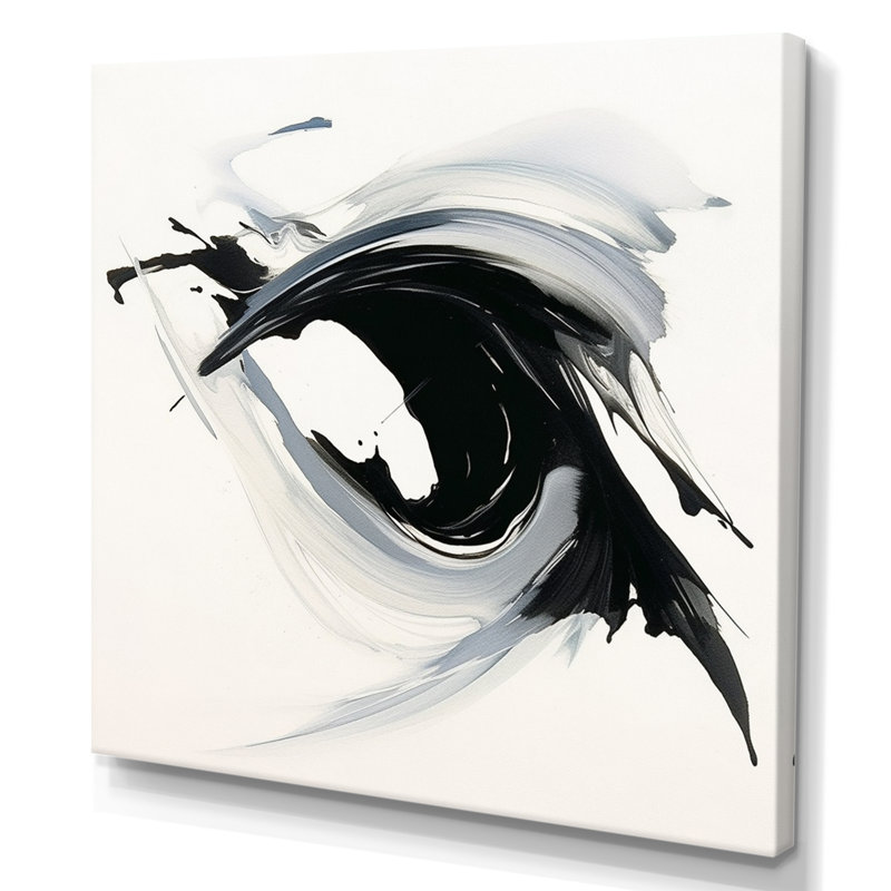 Abstrait neutre X sur toile, Toile tendue, H 44 po x l 34 po x P 1,5 po