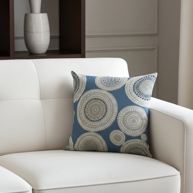 Square Pillow Cover & Insert, 18" x 18"