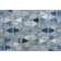 Premium Machine Washable Prisco Blue Rug