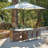 Renfoe 8 - Person Wicker Patio Dining Set with Rectangular Table , Cushions Included