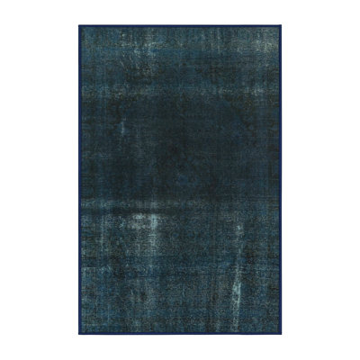 Tapis décoratif multicolore à motif abstrait