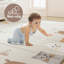 tapis de jeu pour bébé, grand tapis de jeu pliable et réversible 59 po x 71 po, tapis en mousse imperméable de 0,4 po d'épaisseur-114869158