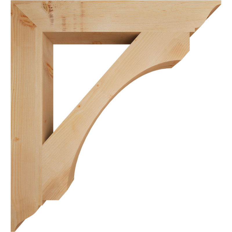 Support traditionnel lisse l 5 1/2 po x P 40 po x H 44 po, sapin Douglas, Douglas (lisse), H 44 po x l 5,5 po x P 40 po