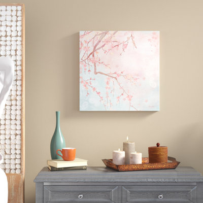 «Sweet Cherry Blossoms IV», impression sur toile