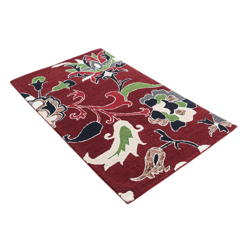 Tapis bordeaux Noell