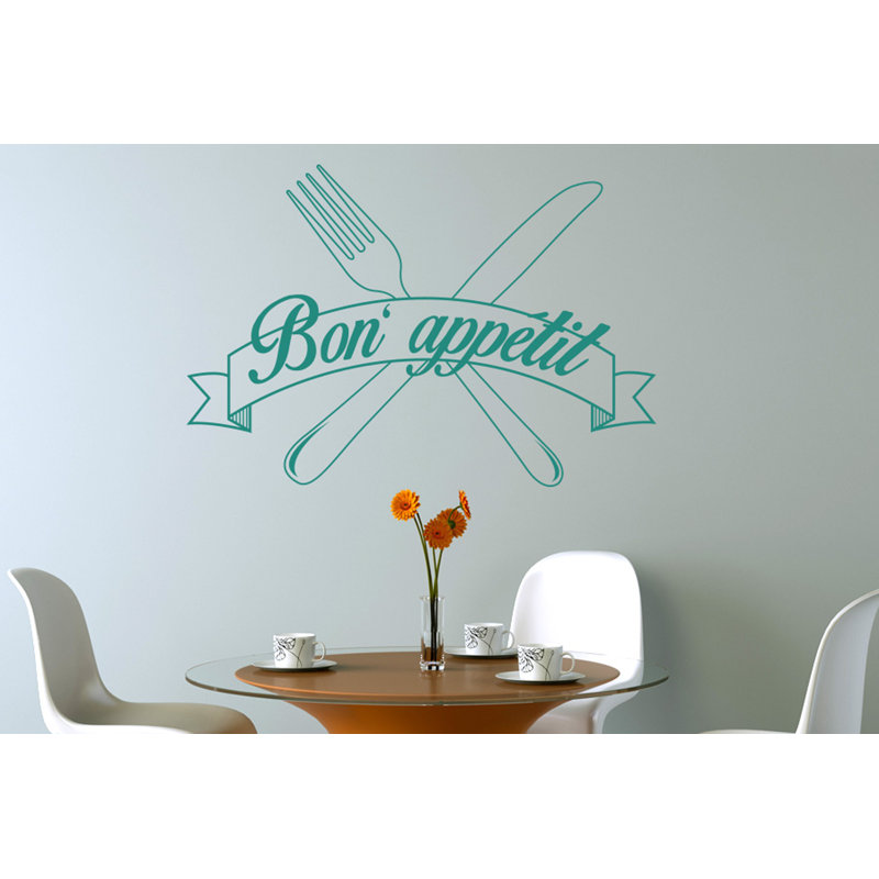 Wall Decal, Medium, Aqua Green