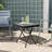 Square Glass Outdoor Folding Side Table (Set of 2)-858923350